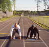 Manu trains Rick Roufus